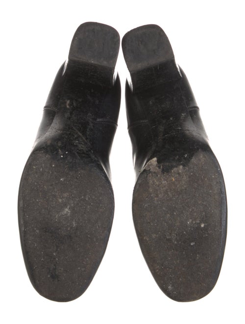 Saint Laurent Leather Chelsea Boots