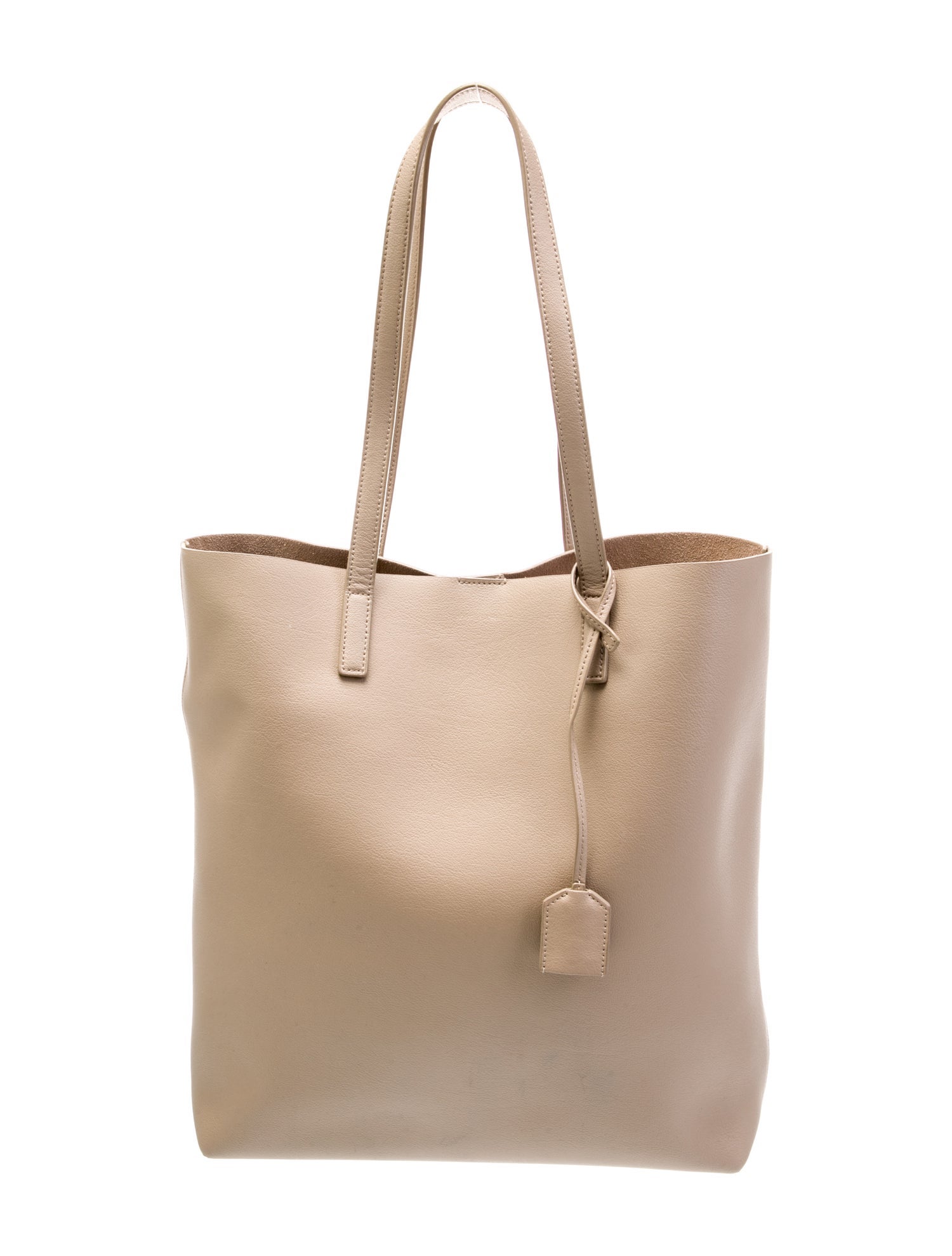 Saint Laurent Leather N/S Shopping Tote 2022