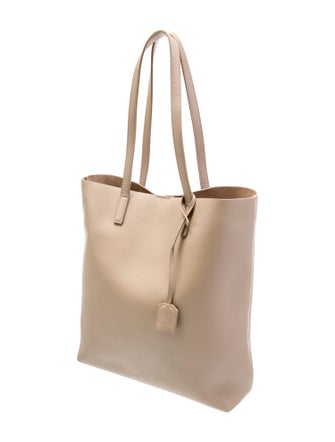 Saint Laurent Leather N/S Shopping Tote 2022