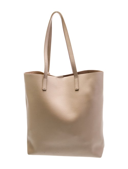 Saint Laurent Leather N/S Shopping Tote 2022