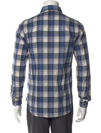 Saint Laurent 2014 Plaid Shirt