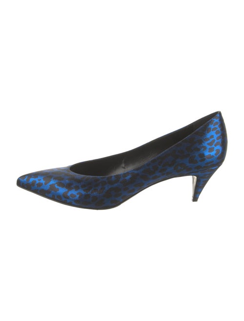 Saint Laurent Charlotte Printed Pumps