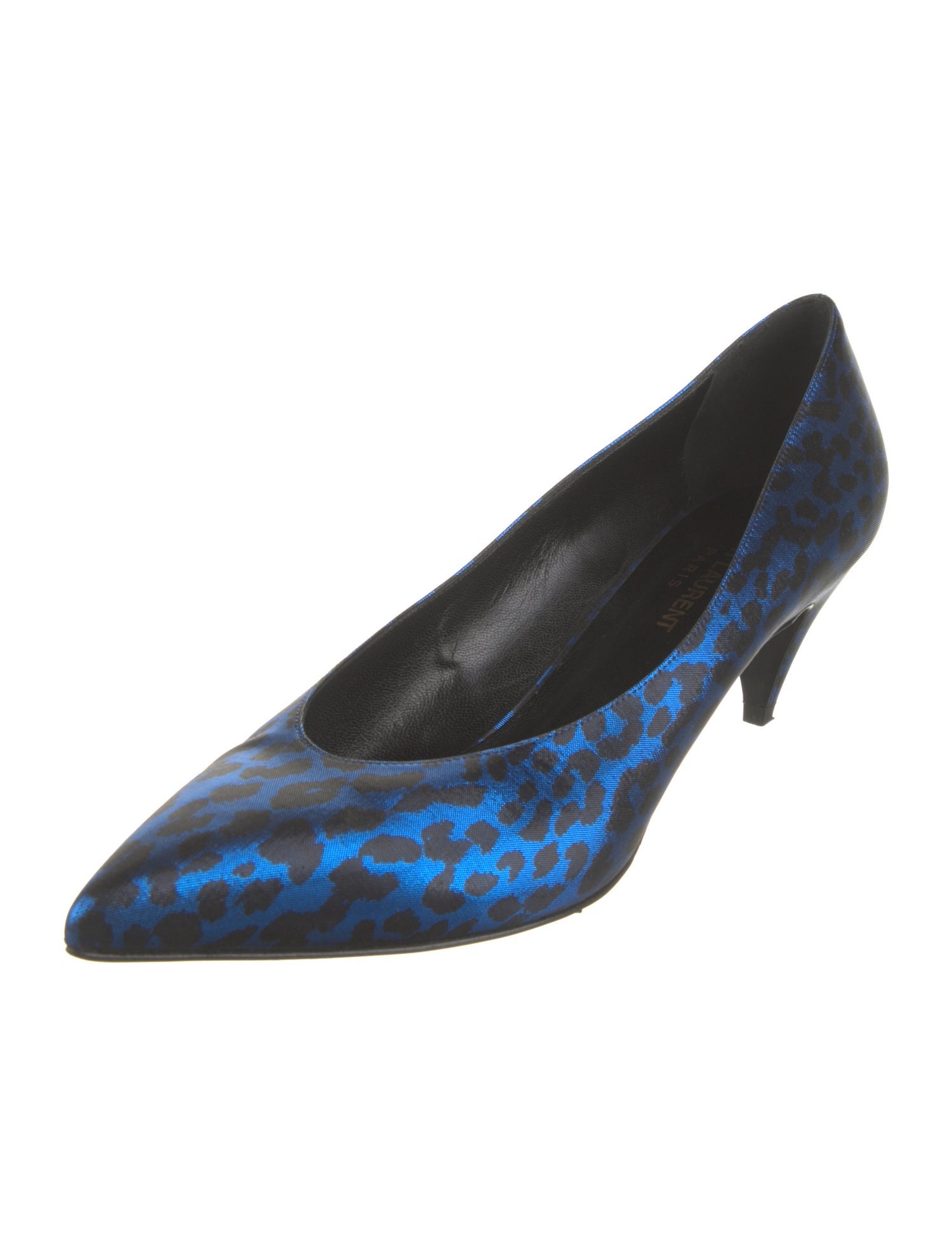 Saint Laurent Charlotte Printed Pumps