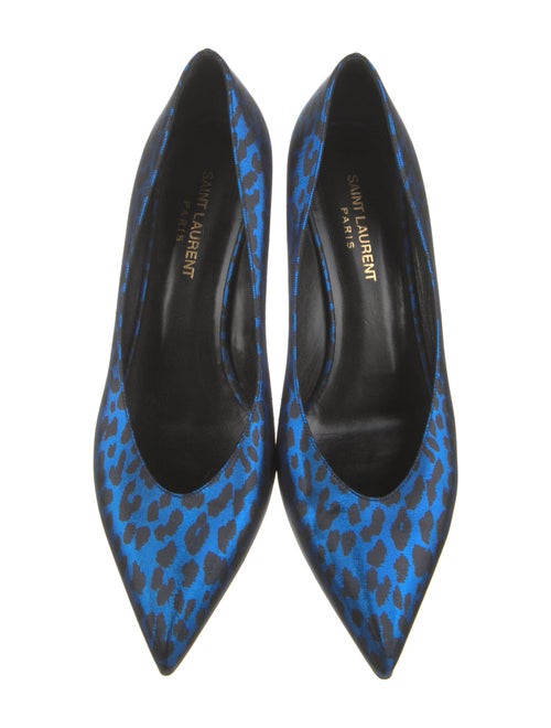 Saint Laurent Charlotte Printed Pumps