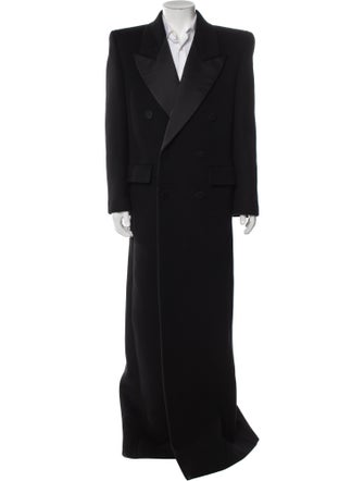 Saint Laurent Wool Overcoat