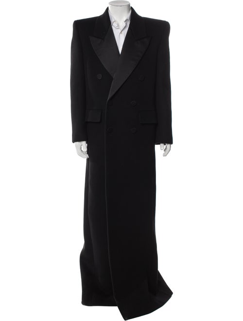 Saint Laurent Wool Overcoat