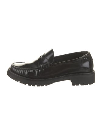 Saint Laurent Leather Loafers