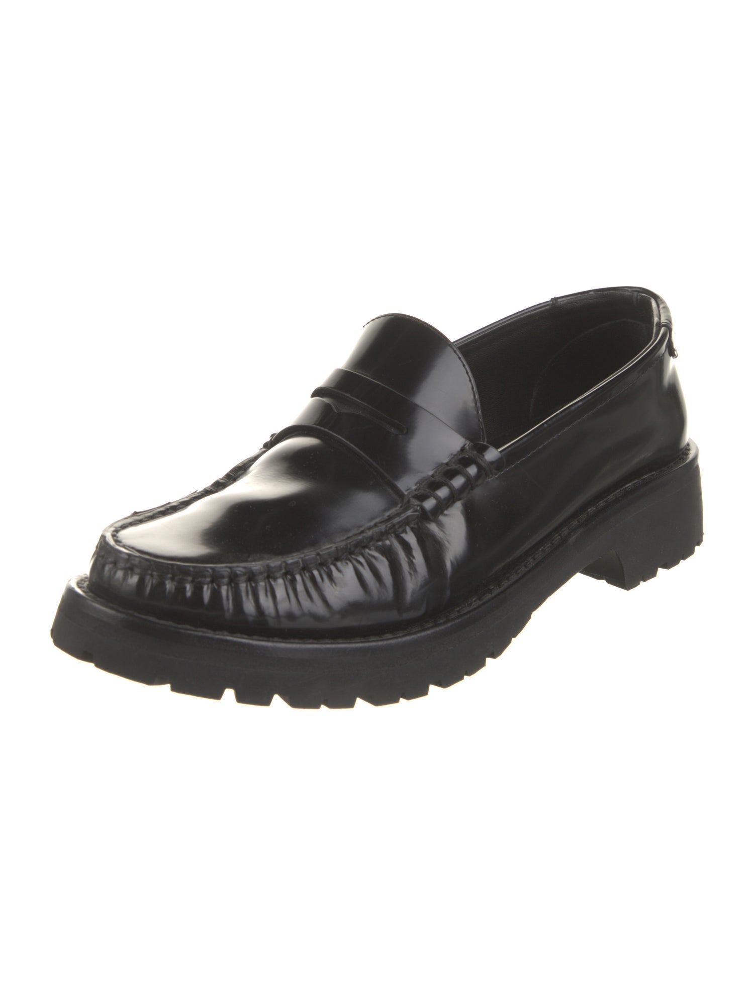 Saint Laurent Leather Loafers