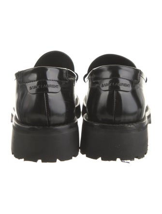 Saint Laurent Leather Loafers