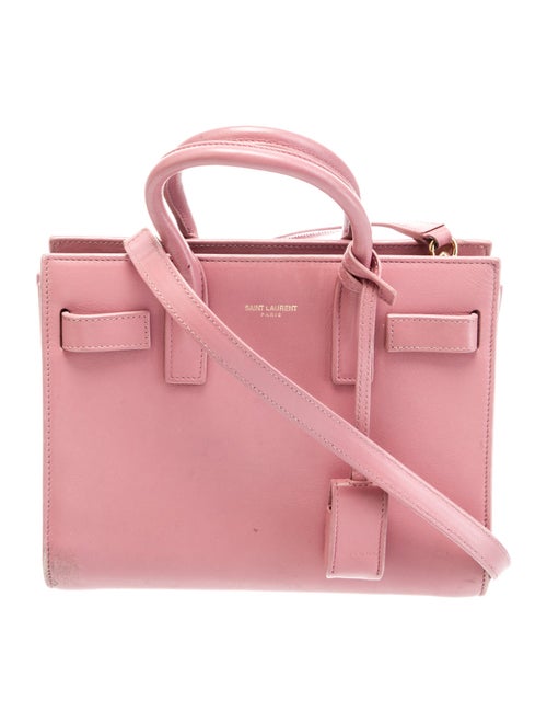 Saint Laurent Leather Sac De Jour