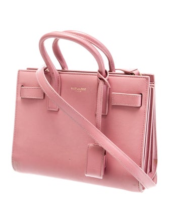 Saint Laurent Leather Sac De Jour