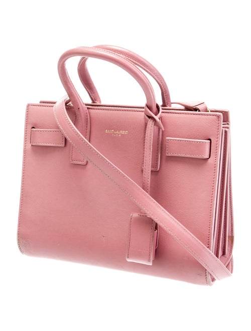 Saint Laurent Leather Sac De Jour