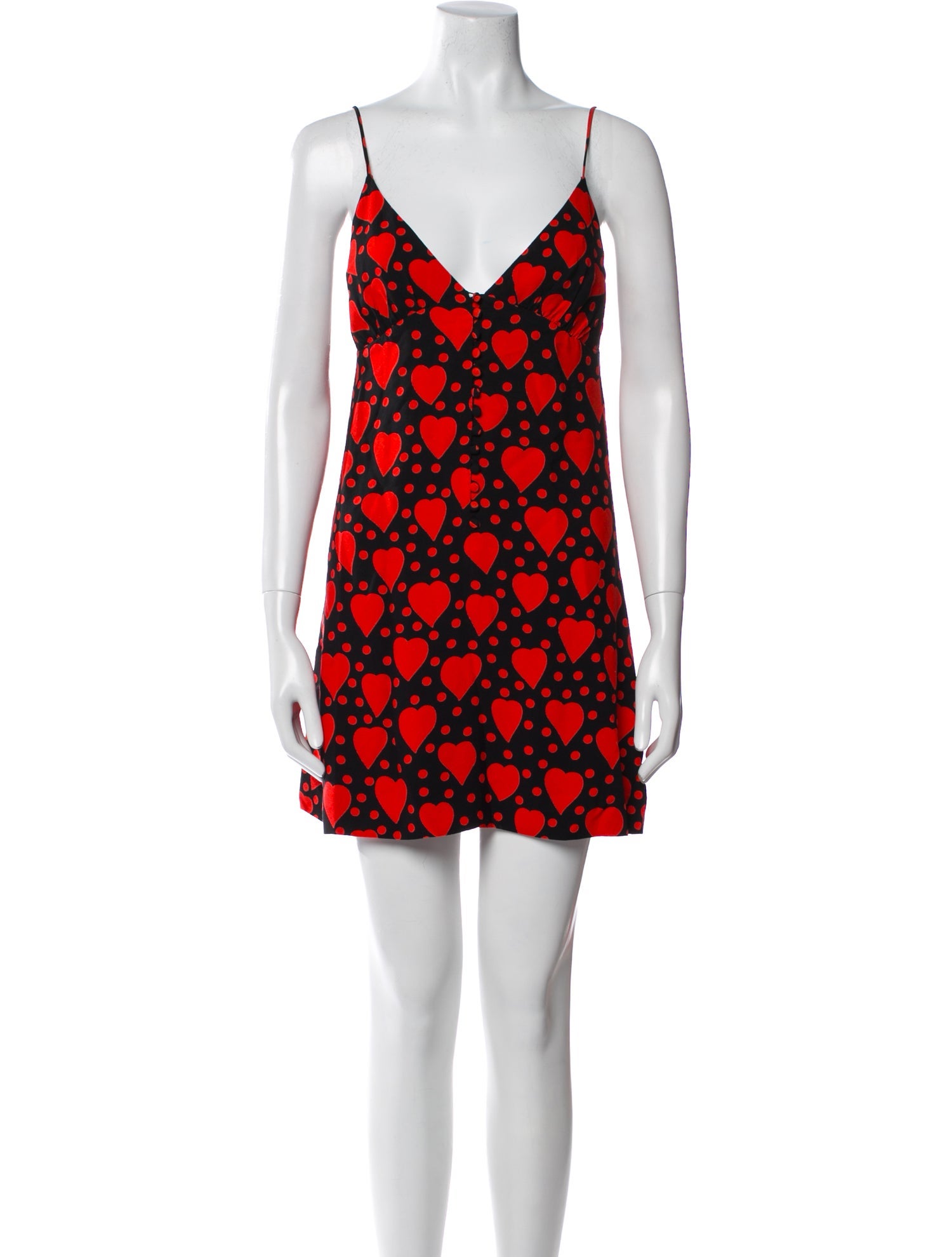 Saint Laurent Silk Mini Dress