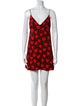 Saint Laurent Silk Mini Dress
