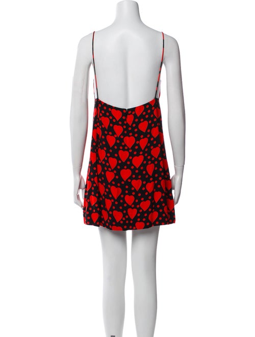 Saint Laurent Silk Mini Dress