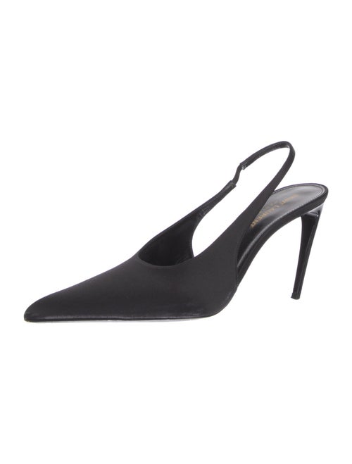 Saint Laurent Satin Slingback Pumps