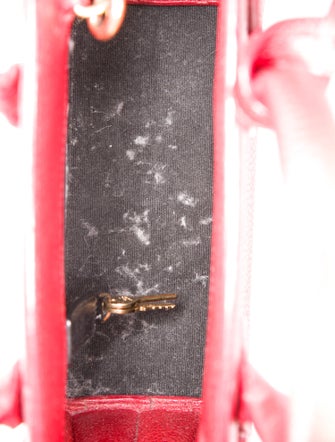 Saint Laurent Leather Sac De Jour