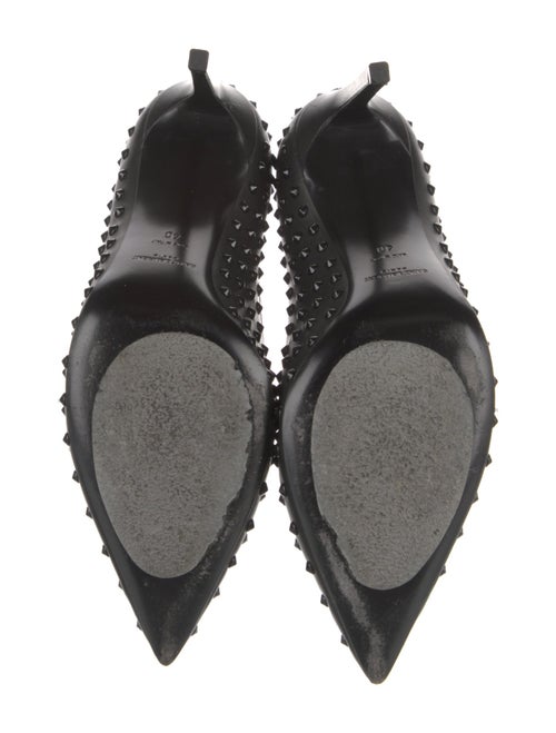Saint Laurent Leather Studded Accents Pumps