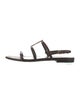 Saint Laurent Leather Slingback Sandals