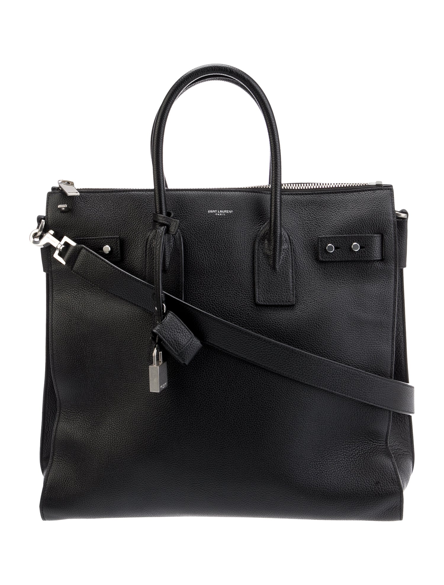 Saint Laurent Calfskin Sac De Jour North South 2022