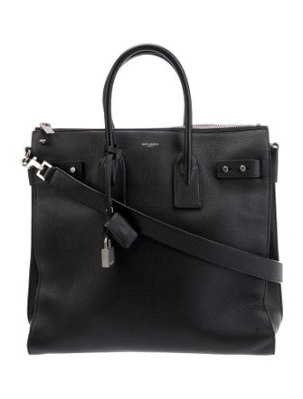 Saint Laurent Calfskin Sac De Jour North South 2022