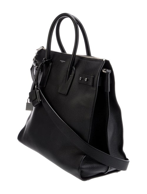 Saint Laurent Calfskin Sac De Jour North South 2022