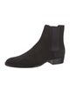 Saint Laurent Suede Chelsea Boots