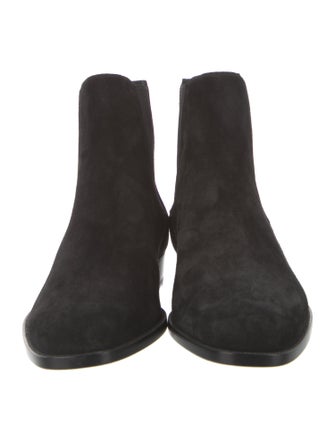Saint Laurent Suede Chelsea Boots