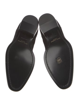 Saint Laurent Suede Chelsea Boots