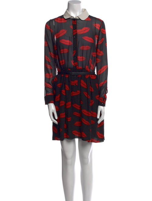 Saint Laurent Silk Mini Dress