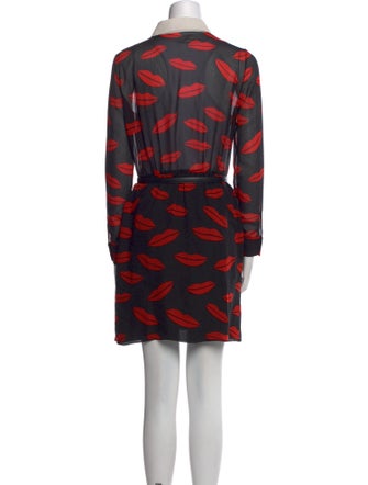 Saint Laurent Silk Mini Dress