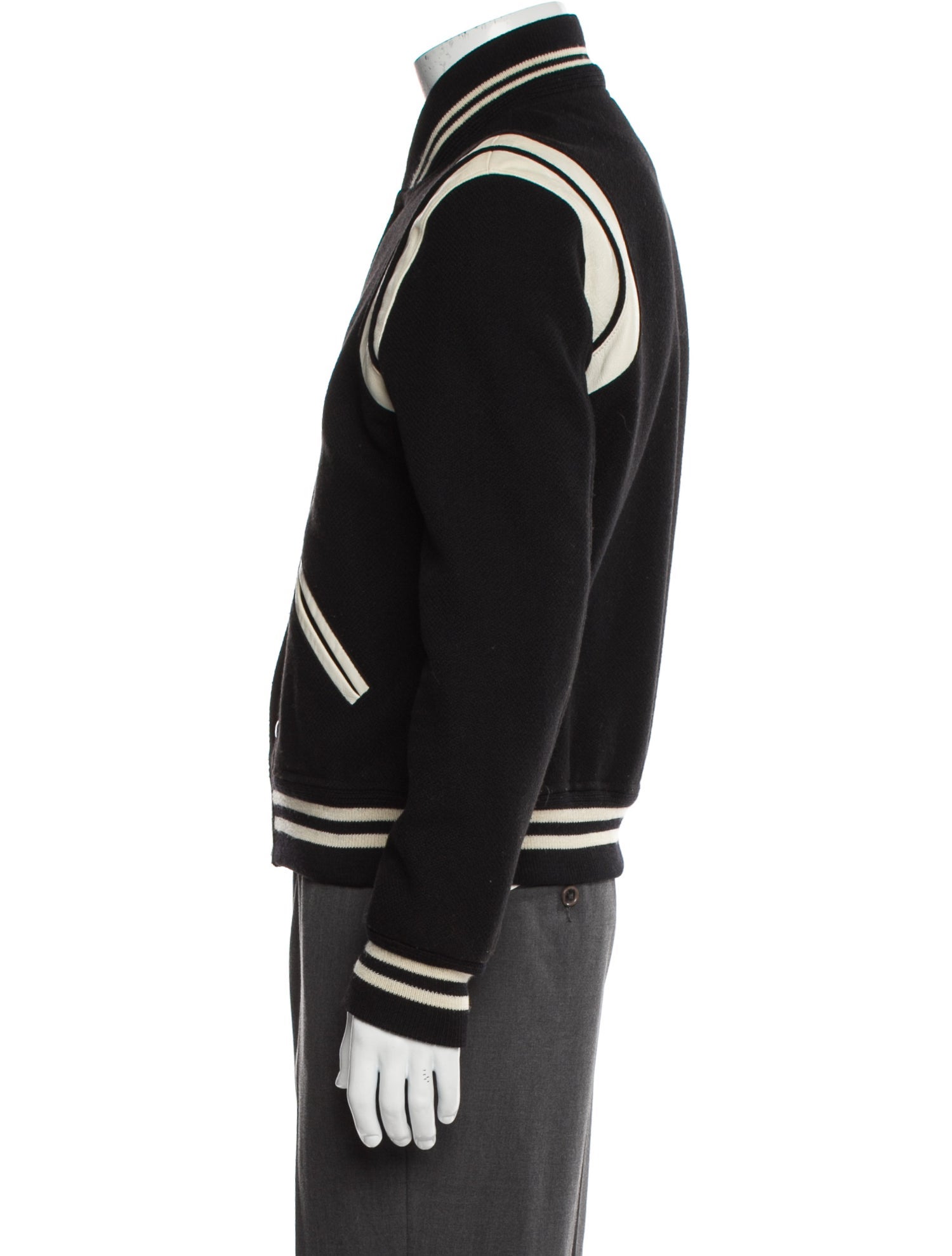 Saint Laurent 2016 Wool Varsity Jacket