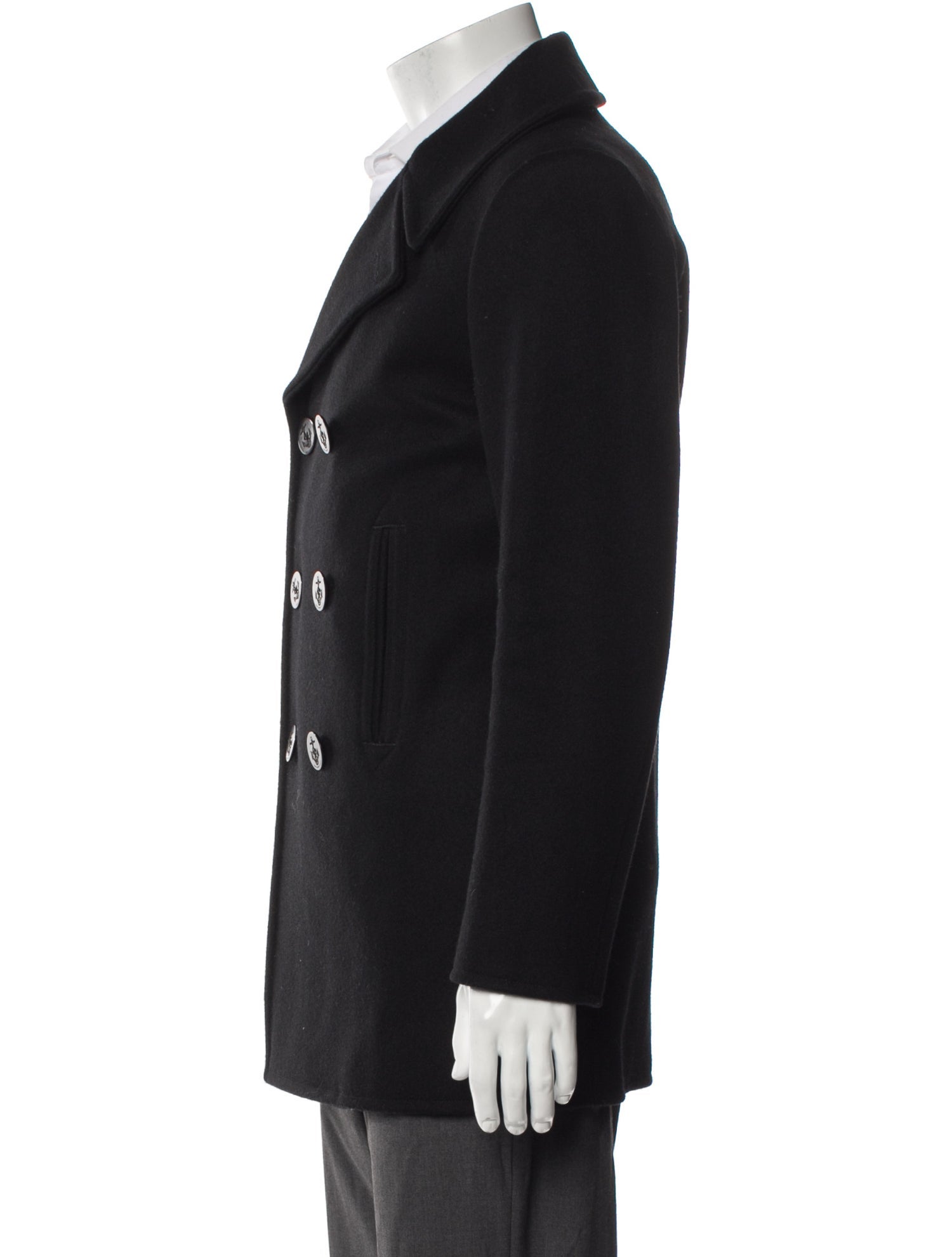 Saint Laurent 2014 Wool Peacoat
