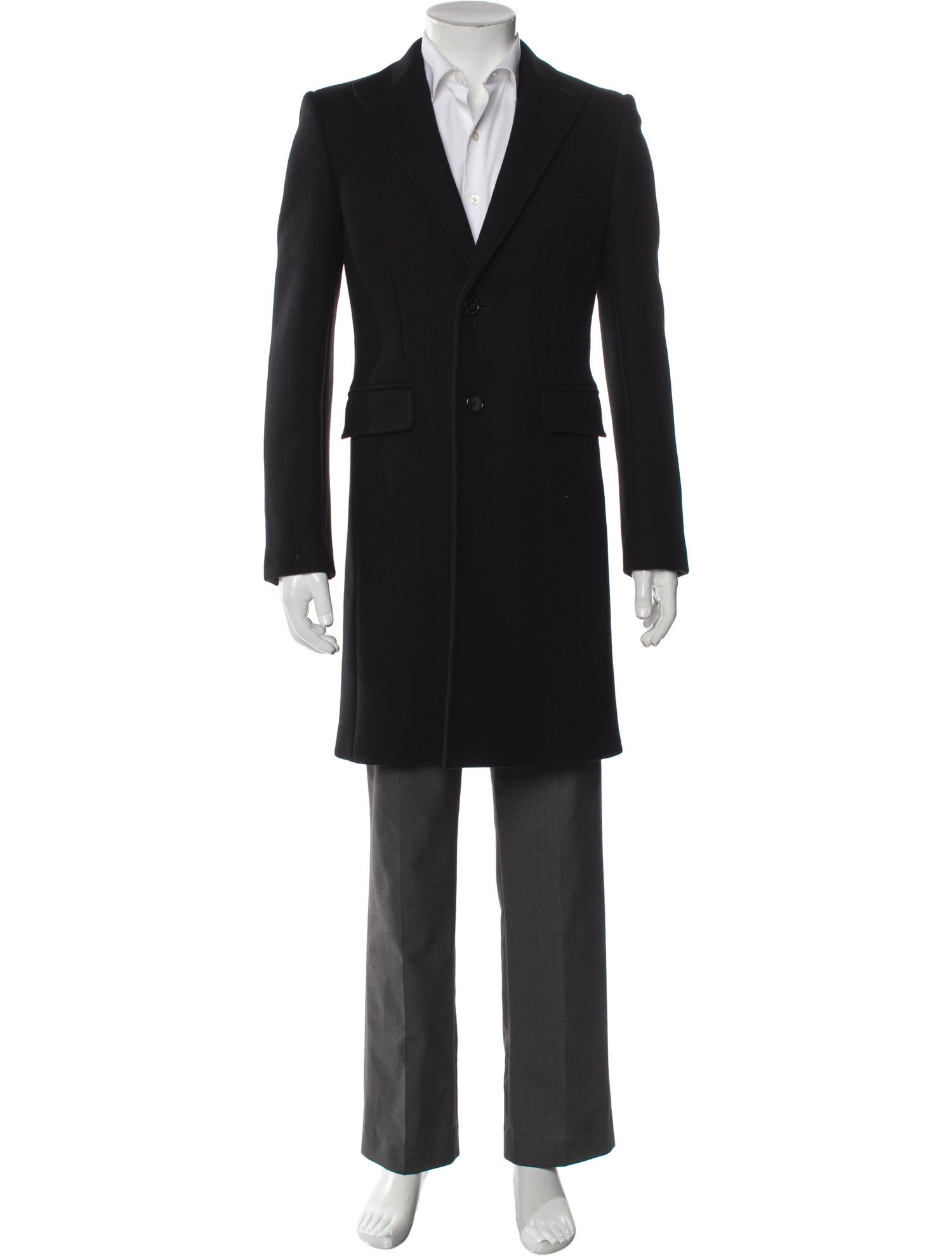 Saint Laurent 2016 Wool Overcoat