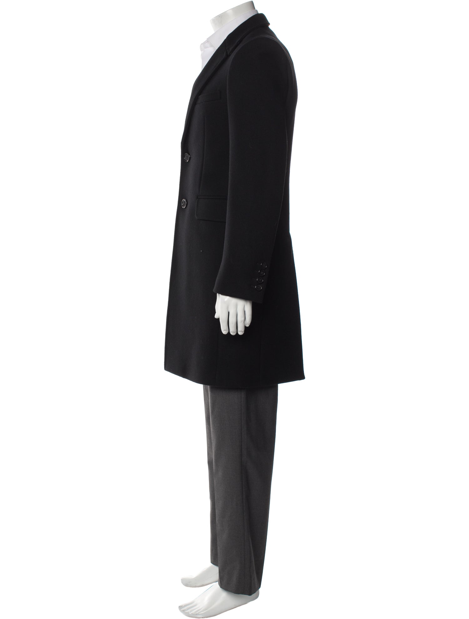 Saint Laurent 2016 Wool Overcoat