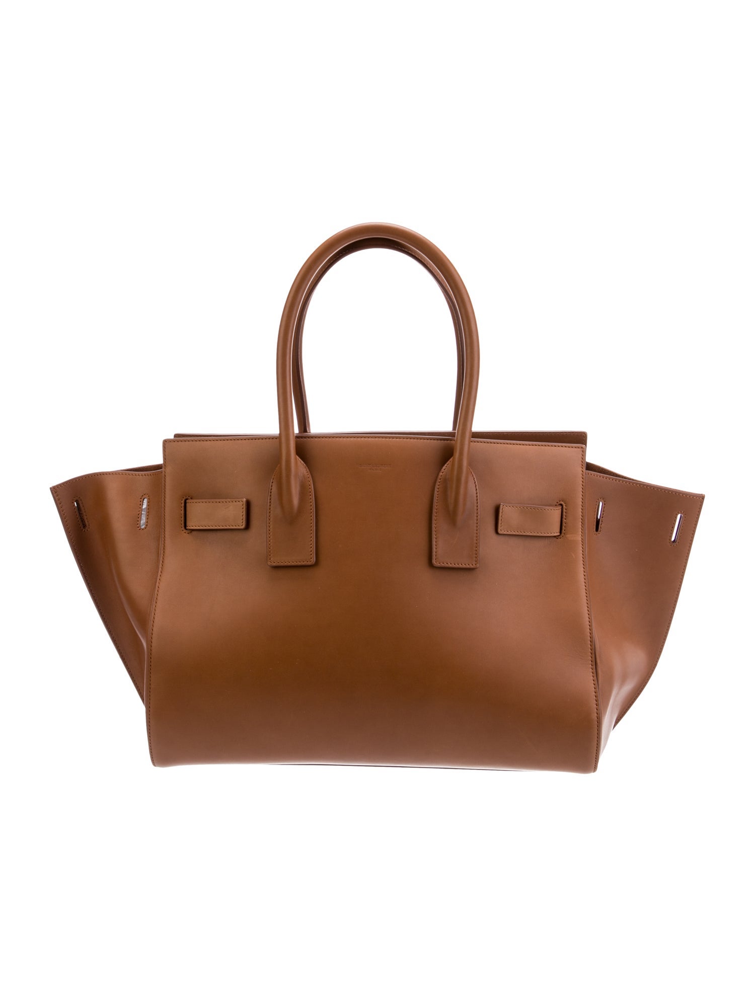 Saint Laurent Leather Sac De Jour 2024