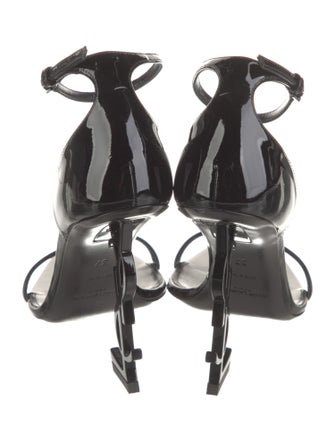 Saint Laurent Patent Leather Sandals