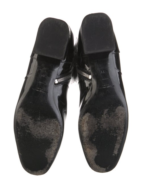 Saint Laurent Patent Leather Riding Boots