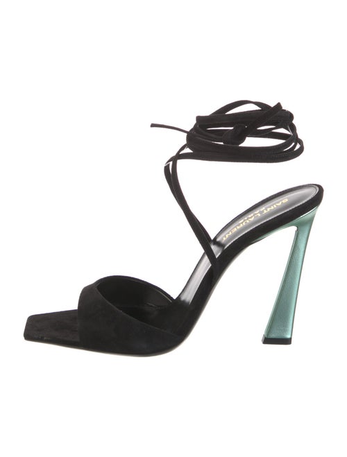 Saint Laurent Suede Sandals