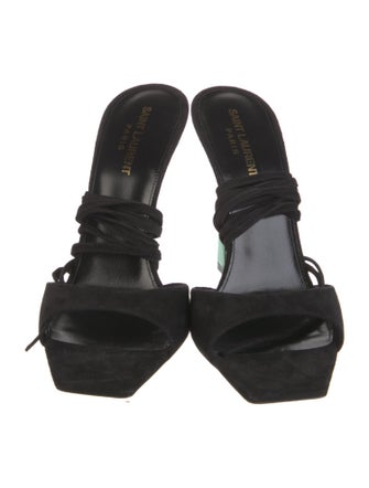Saint Laurent Suede Sandals