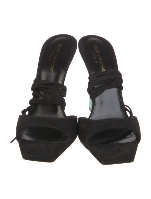 Saint Laurent Suede Sandals