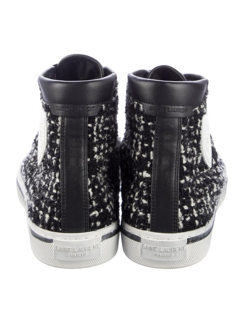Saint Laurent Tweed Printed Sneakers