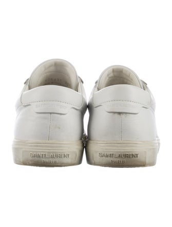 Saint Laurent Leather Sneakers