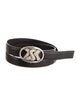 Yves Saint Laurent Rive Gauche Skinny Leather Belt