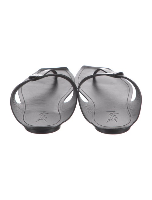 Saint Laurent Leather Slides