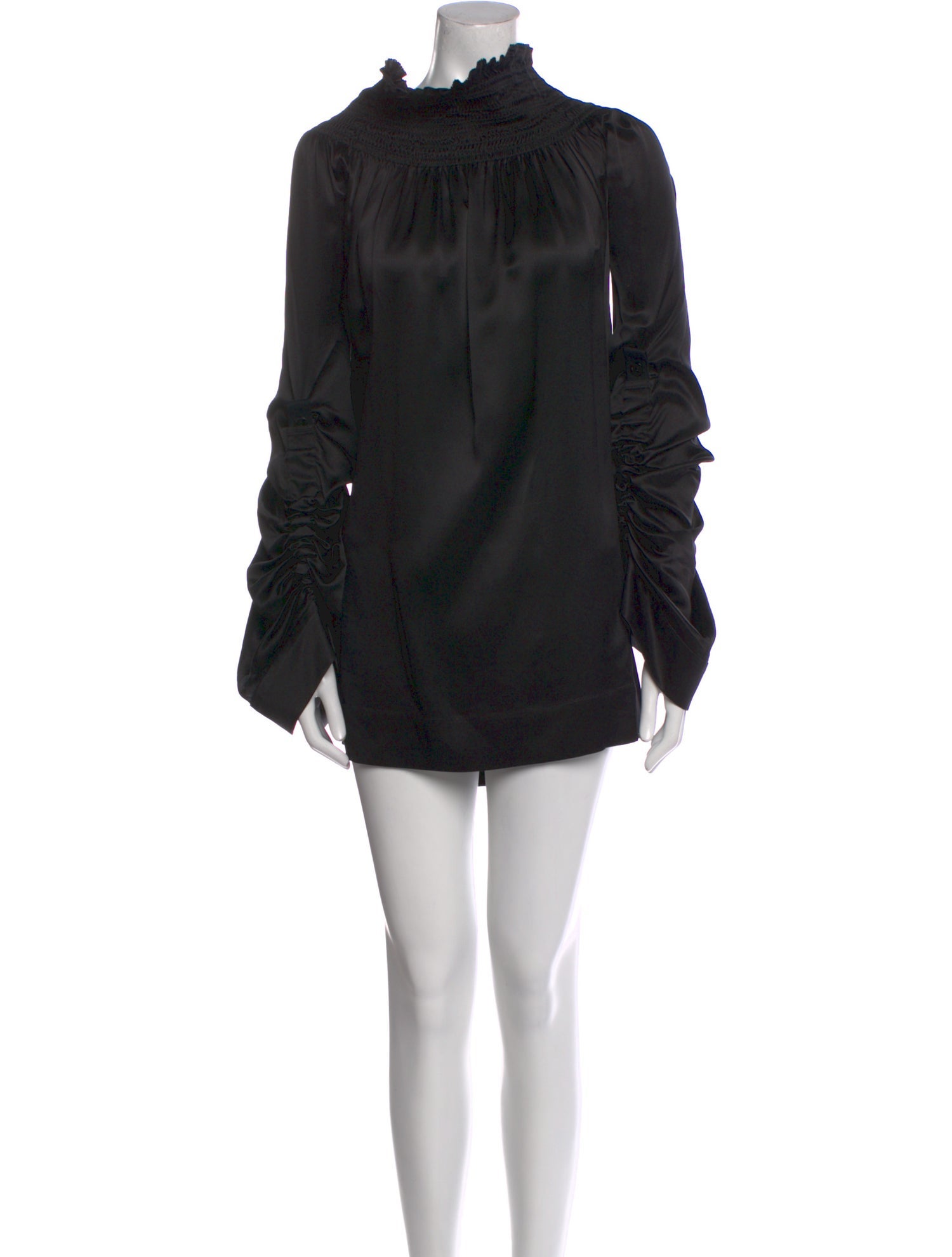 Saint Laurent Silk Mini Dress