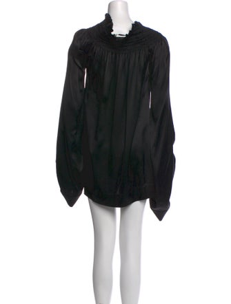 Saint Laurent Silk Mini Dress