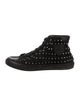 Saint Laurent Canvas Studded Accents Sneakers