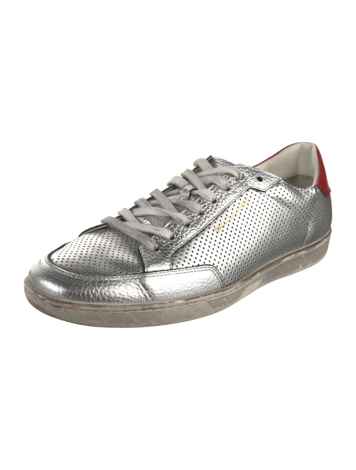 Saint Laurent Leather Sneakers