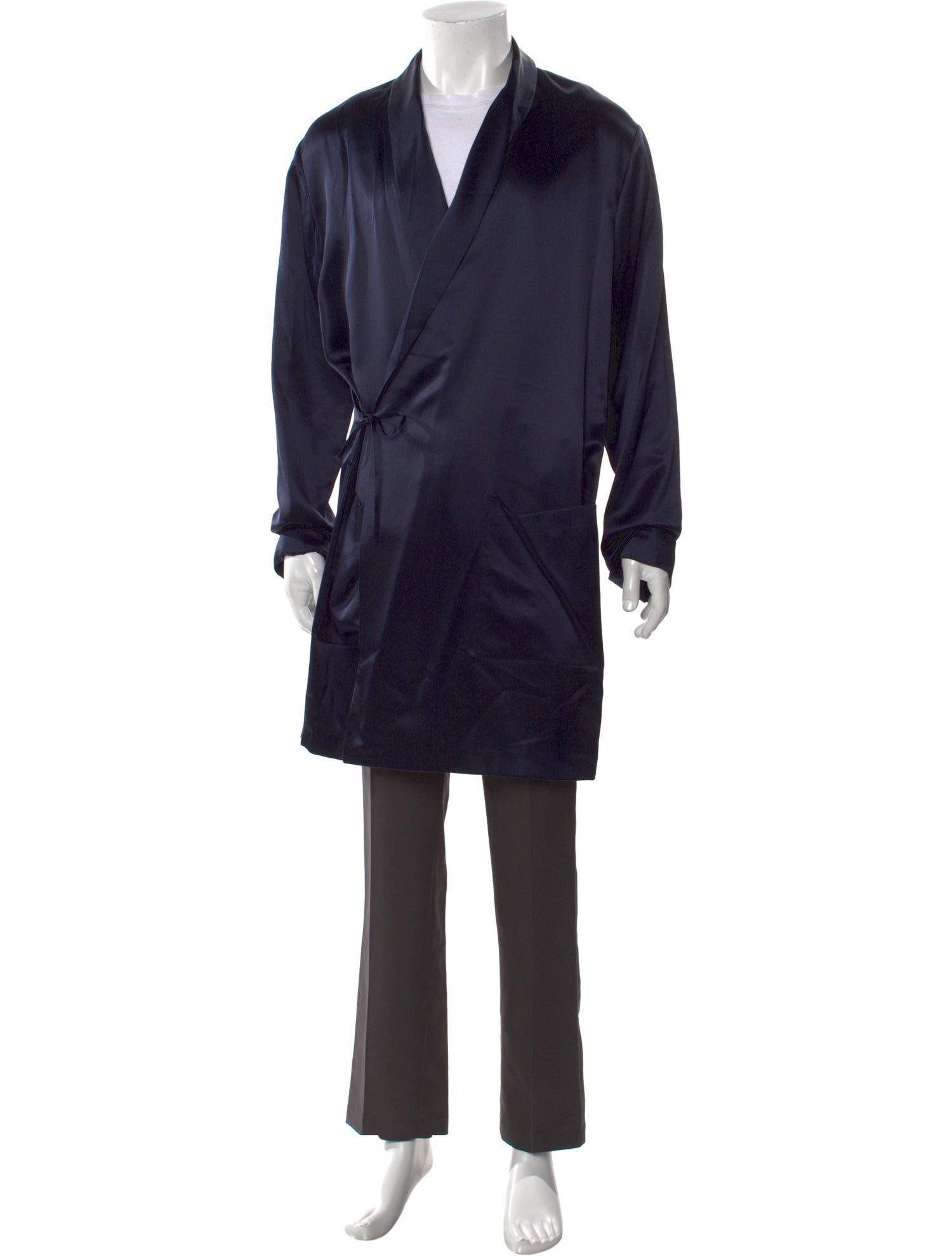 Saint Laurent 2022 Silk Robe w/ Tags